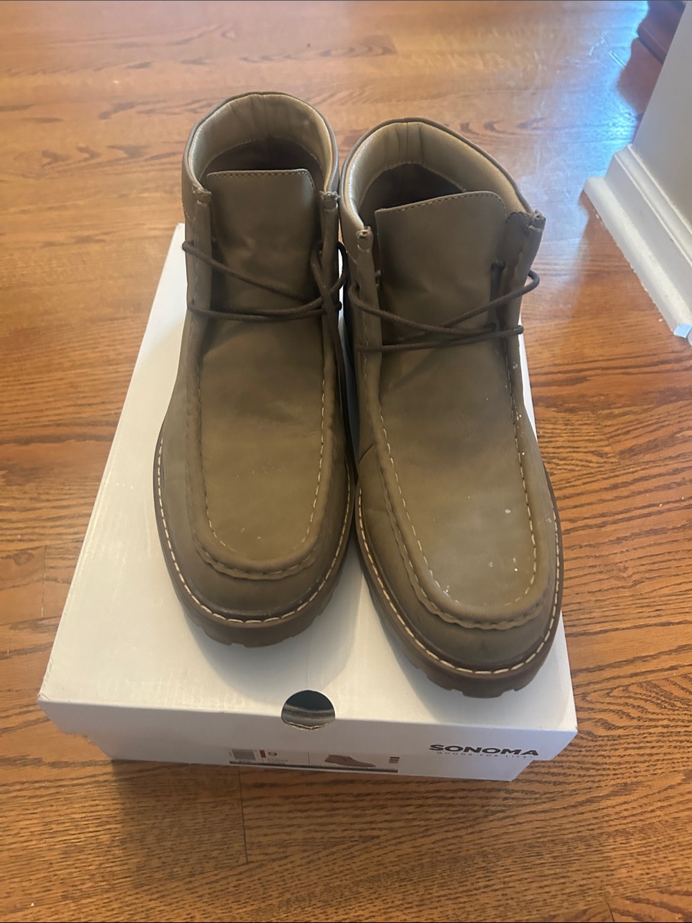 Sonoma Olive Chukka Boots for Men